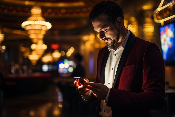 phplus mobile platform open on two Filipino players' smartphones side by side